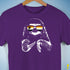 Pride Sloth Bear Pride Flag Sunglasses Premium Unisex T-Shirt - Purple